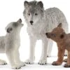 Schleich 42472 Moederwolf Met Welpen WildLife -Speelgoed Speciaal Winkel schleich 42472 moederwolf met welpen