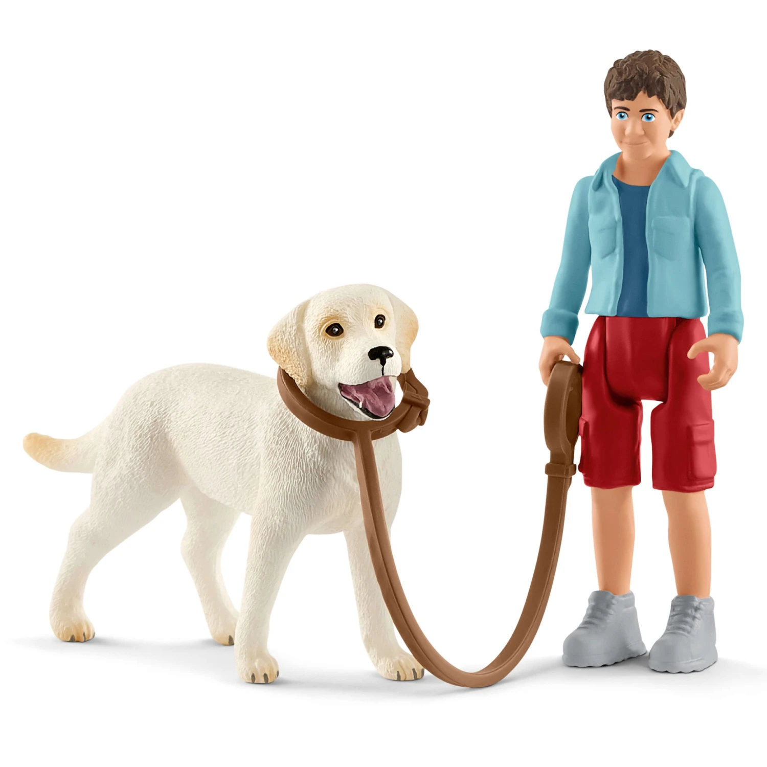 Schleich 42478 Wandelen Met Labrador FarmWorld 4 Schleich 42478 Wandelen Met Labrador FarmWorld - Afbeelding 2