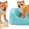 Schleich 42479 Shiba Inu Moeder En Welp FarmWorld -Speelgoed Speciaal Winkel schleich 42479 shiba una moeder met welp