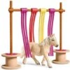 Schleich 42484 Poort Met Slierten Pony-dressuur FarmWorld -Speelgoed Speciaal Winkel schleich 42484 pny gordijn hindernis