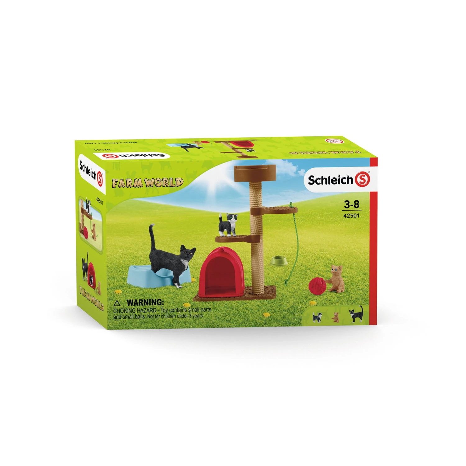 Schleich 42501 Speeltijd Voor Schattige Katten 8 Schleich 42501 Speeltijd Voor Schattige Katten - Afbeelding 6