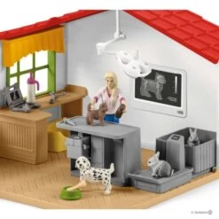 Schleich 42502 Dierenartspraktijk Met Huisdieren -Speelgoed Speciaal Winkel schleich 42502 dierenartspraktijk met huisdieren 1 1