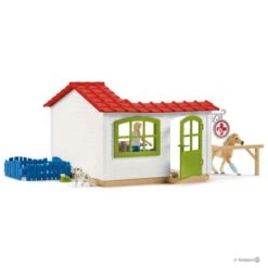 Schleich 42502 Dierenartspraktijk Met Huisdieren -Speelgoed Speciaal Winkel schleich 42502 dierenartspraktijk met huisdieren 2