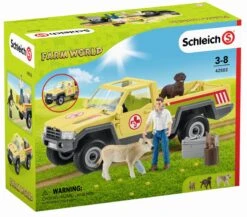 Schleich 42503 Dierenartsbezoek Op De Boerderij FarmWorld -Speelgoed Speciaal Winkel schleich 42503 dierenartsbezoek op de boerderij 1