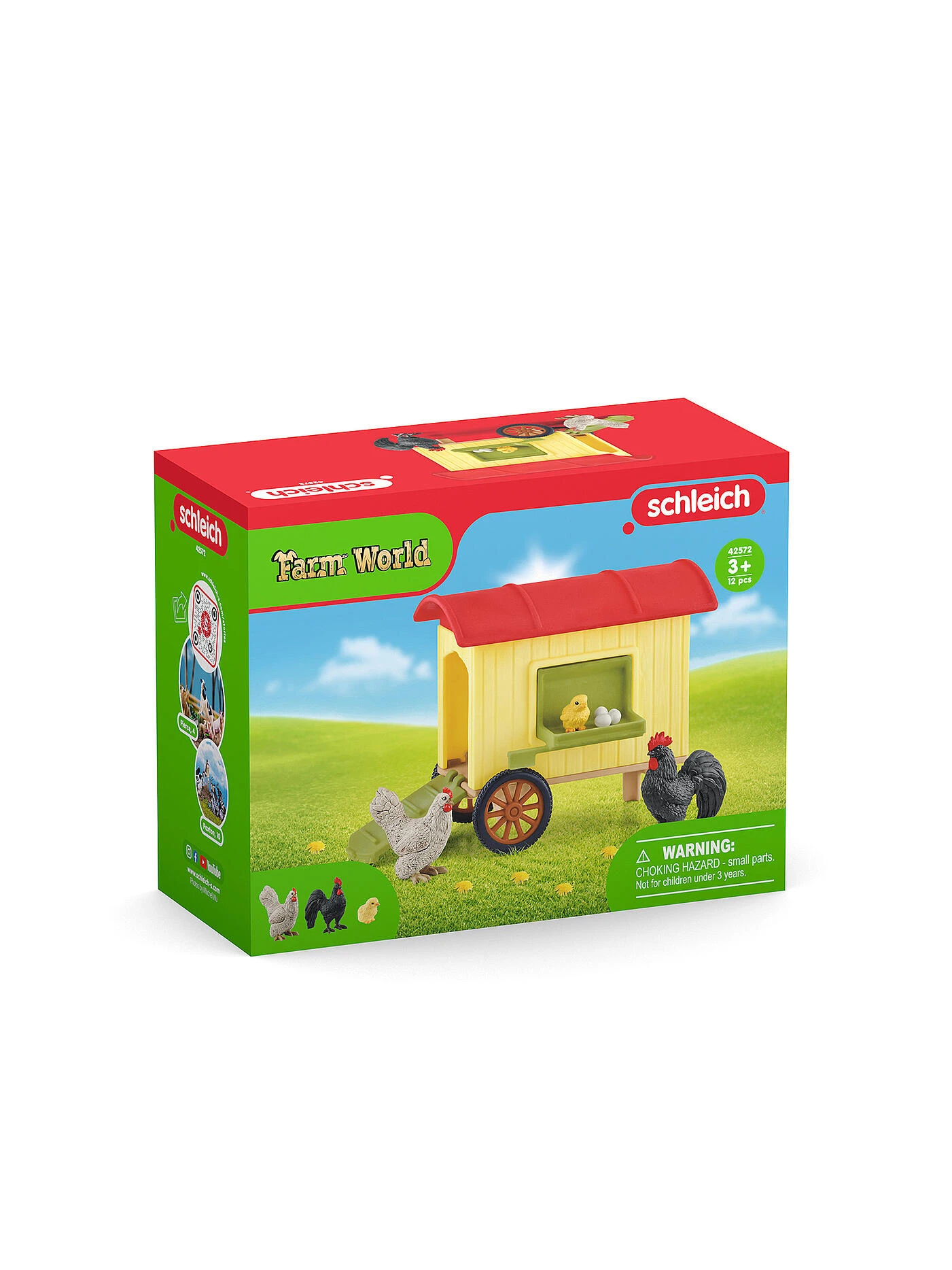 Schleich 42572 Kippenhok FarmWorld 4 Schleich 42572 Kippenhok FarmWorld - Afbeelding 2