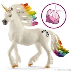 Schleich 70523 Regenboog Eenhoorn Hengst Bayala