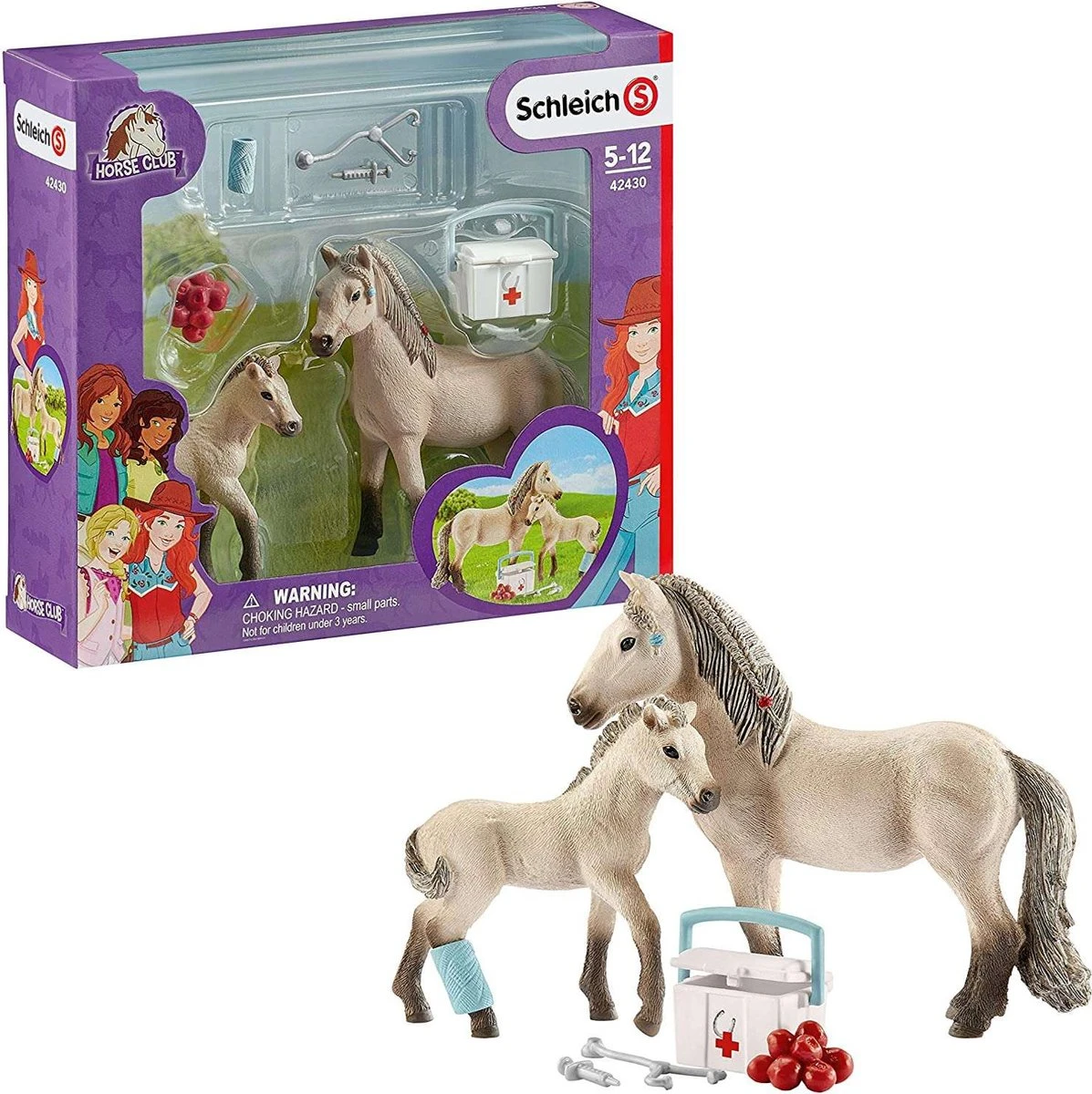 Schleich 42430 Hanna’s Verbanddoos Met Paarden HorseClub 4 Schleich 42430 Hanna’s Verbanddoos Met Paarden HorseClub - Afbeelding 2