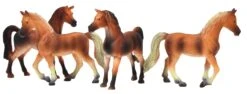 Paarden Set Van 4 Stuks Kidsglobe Schaal 1 : 32 7 Paarden Set Van 4 Stuks Kidsglobe Schaal 1 : 32 -Speelgoed Speciaal Winkel set 4 paarden kidsglobe