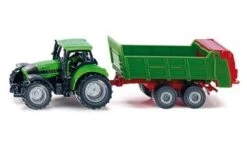 Siku 1673 Tractor Met Mestverspreider 1:87