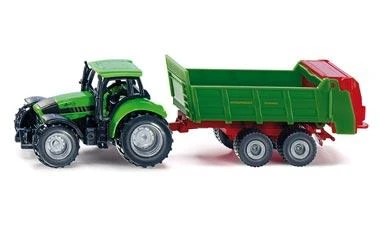 Siku 1673 Tractor Met Mestverspreider 1:87 3 Siku 1673 Tractor Met Mestverspreider 1:87