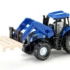 Siku 1487 New Holland Met Frontlader Tractor Schaal 1 : 87 -Speelgoed Speciaal Winkel siku 1487 new holland met voorlader pallet