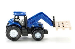 Siku 1487 New Holland Met Frontlader Tractor Schaal 1 : 87 -Speelgoed Speciaal Winkel siku 1487 new holland met voorlader pallet. 1