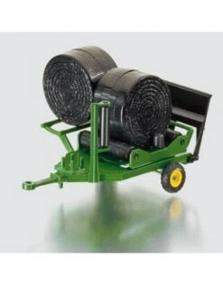 Siku 2266 Ronde Hooibalen Wikkelaar John-Deere -Speelgoed Speciaal Winkel siku 2266 john dere ronde balen wikkelaar incl 2 balen speelactief.nl 2