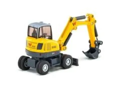 Siku 3560 Wacker-Neuson-EW65 Hydraulische-Wielkraan -Speelgoed Speciaal Winkel siku 3560 wacker EW65 mobiel kraan wielkraan minigraver speelactief.nl 1