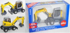 Siku 3560 Wacker-Neuson-EW65 Hydraulische-Wielkraan -Speelgoed Speciaal Winkel siku 3560 wacker EW65 mobiel kraan wielkraan minigraver speelactief.nl 3