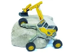 Siku 3548 Menzi-Muck Hydraulische-baggermachine -Speelgoed Speciaal Winkel siku menzi muck m545 graafmachine geel grijs speelactief.nl 1