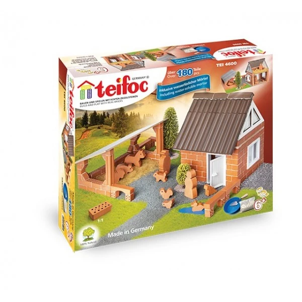 Bouwdoos Teifoc T4600 – Boerderij Met Speelfiguren 4 Bouwdoos Teifoc T4600 – Boerderij Met Speelfiguren - Afbeelding 2