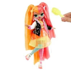 LOL Surprise 707 OMG Fierce Doll Neonlicious Pop -Speelgoed Speciaal Winkel tiener pop LOL surprise 707 OMG Neonlicious 4