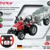 Tronico Micro Radiografisch Bestuurbare Massey Ferguson MF 7600 Met Aanhanger – 1 : 64