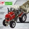 Tronico Micro Massey Ferguson MF 7600 Met Aanhanger – 1 : 64 -Speelgoed Speciaal Winkel tractor mf7600 tronico micro 9540