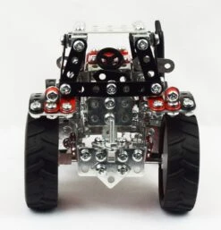 Tronico Micro Massey Ferguson MF 7600 Met Aanhanger – 1 : 64 -Speelgoed Speciaal Winkel tractor mf7600 tronico micro 9540 3