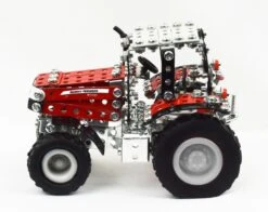 Tronico Micro Massey Ferguson MF 7600 Met Aanhanger – 1 : 64 -Speelgoed Speciaal Winkel tractor mf7600 tronico micro 9540 5