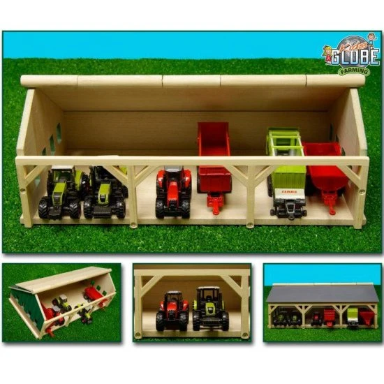 Tractorloods 6 Voertuigen KIdsglobe Schaal 1 : 87 4 Tractorloods 6 Voertuigen KIdsglobe Schaal 1 : 87 - Afbeelding 2