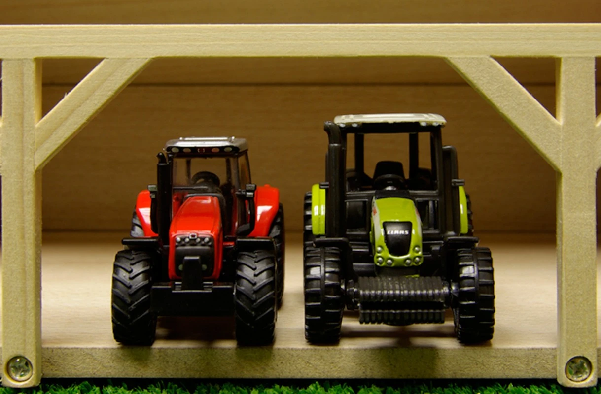 Tractorloods 6 Voertuigen KIdsglobe Schaal 1 : 87 6 Tractorloods 6 Voertuigen KIdsglobe Schaal 1 : 87 - Afbeelding 4