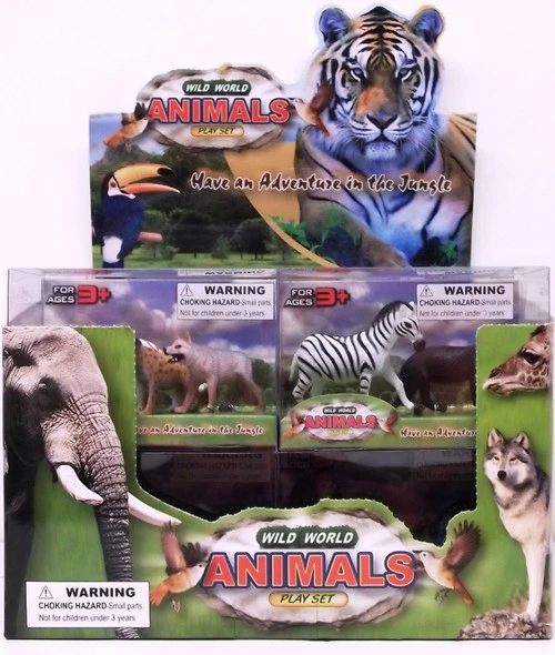 Wilde Dieren Speelset 3 Wilde Dieren Speelset