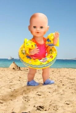 Zwemband En Zwemvleugeltjes Pop -Speelgoed Speciaal Winkel zwemband en zwemvleugeltjes pop heless 880 1